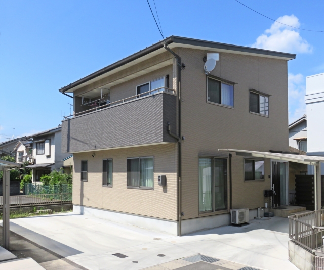 戸建て住宅の外観